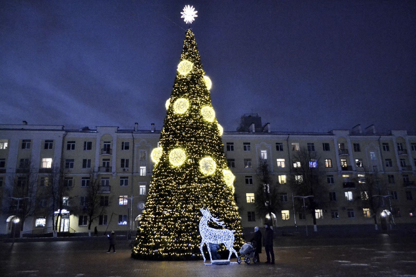 Балашиха, Подмосковье, Благоустройство, Парки Балашихи, Зима в Подмосковье, Катки,