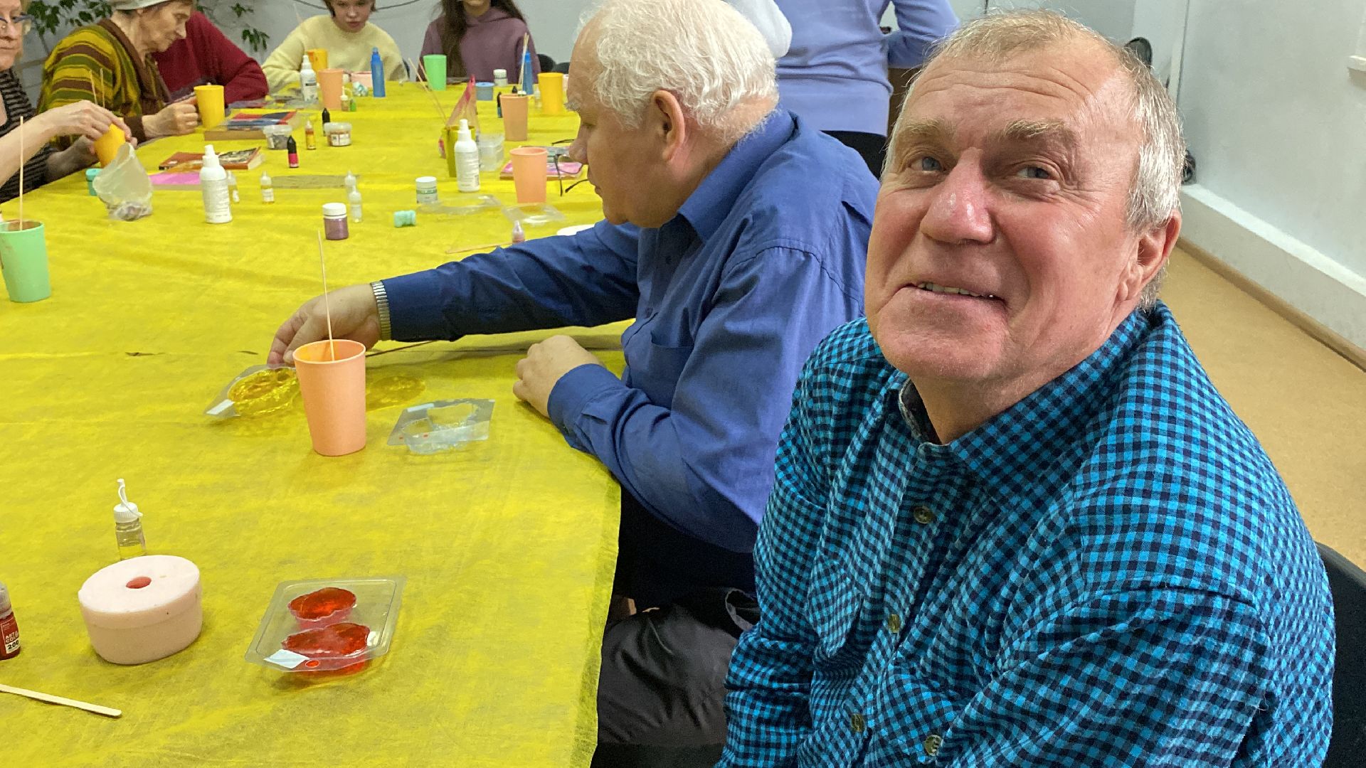 волоколамск, библиотека, активное долголетие, активноедолголетие, пенсионеры, мыловарение, творческий коллектив, творчество,