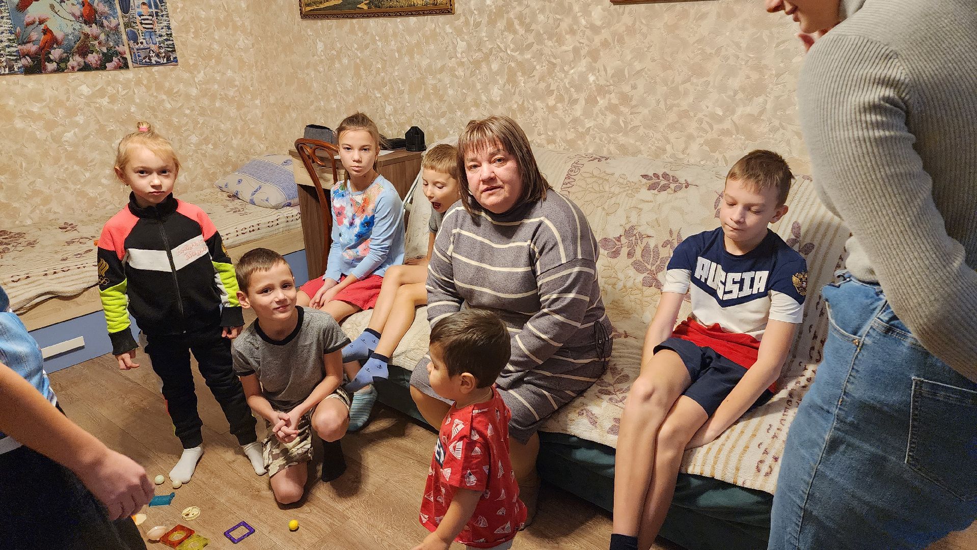 подмосквье, Городской округ Пушкинский, День матери, Ивантеевка, многодетная семья, приемные дети,