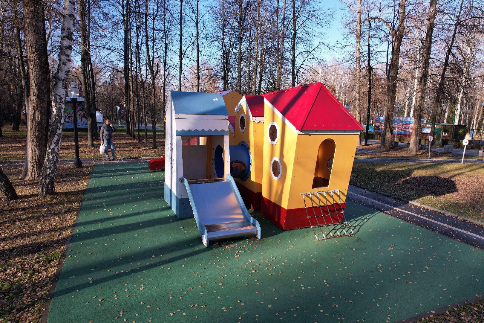 парк, кашира,видео с коптера,