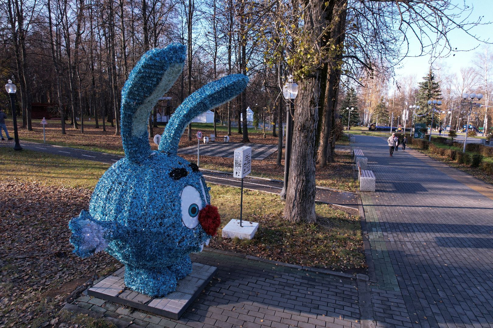 парк, кашира,видео с коптера,
