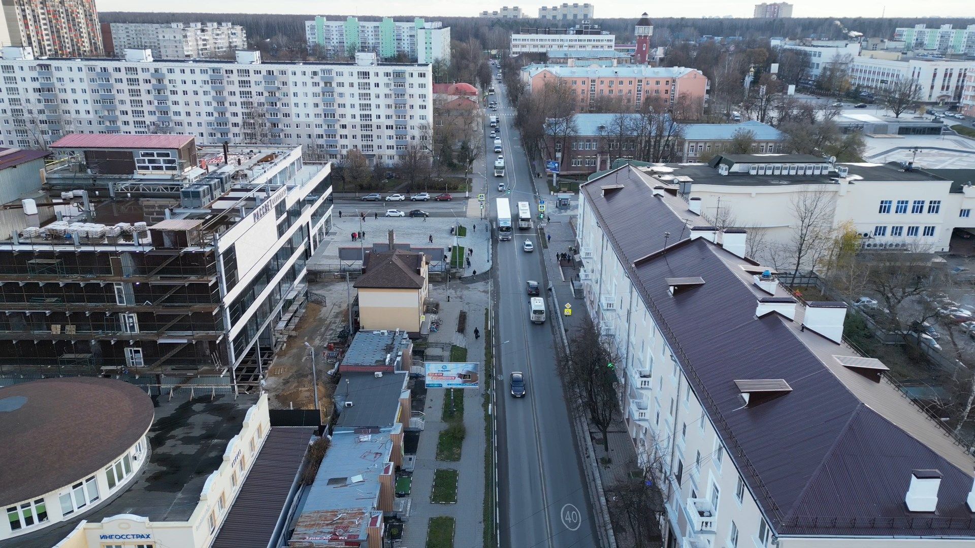 кинотеатр, ногинск,видео с коптера,