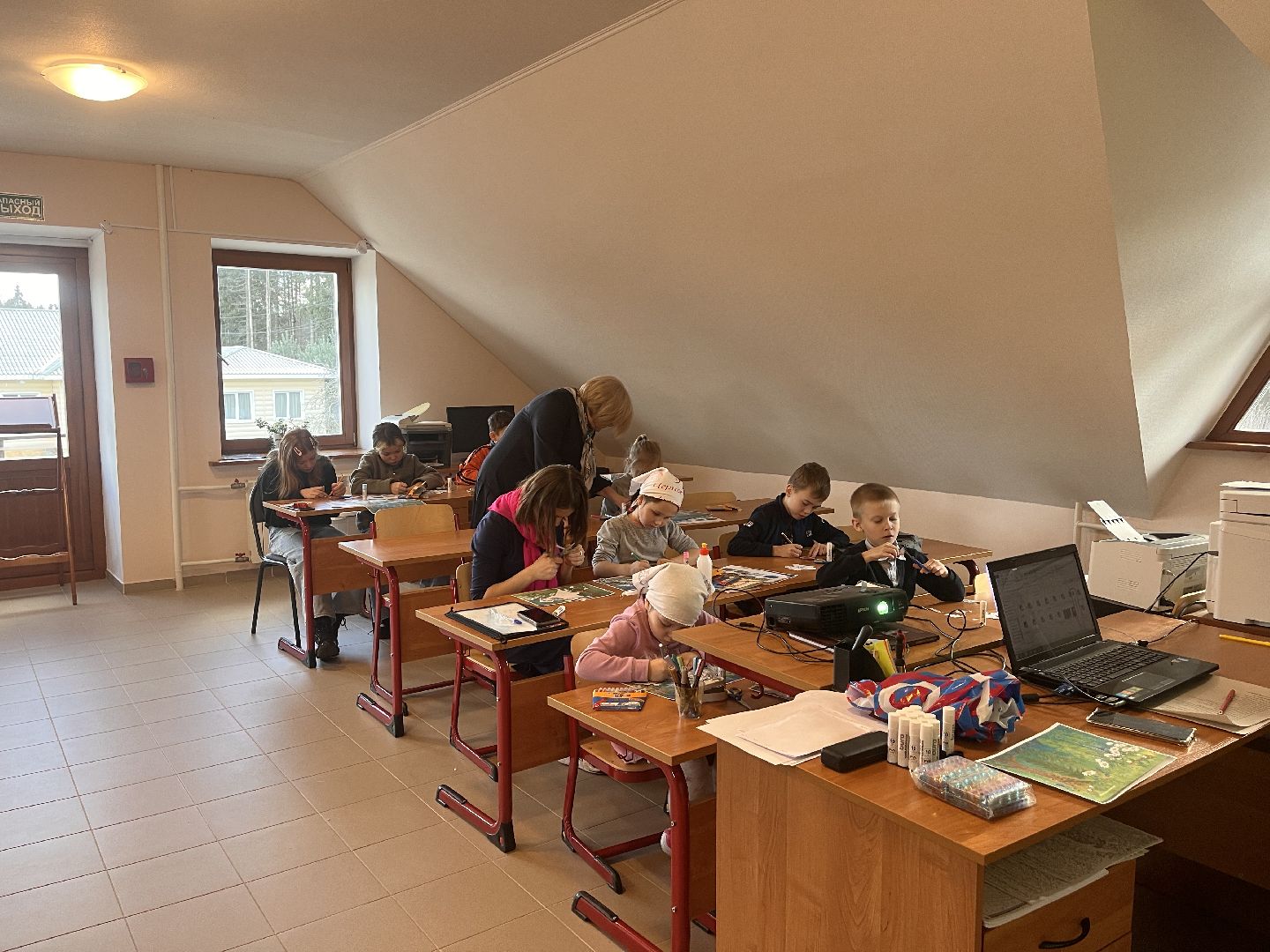 Шаховская, учитель, воскресная школа, дети,