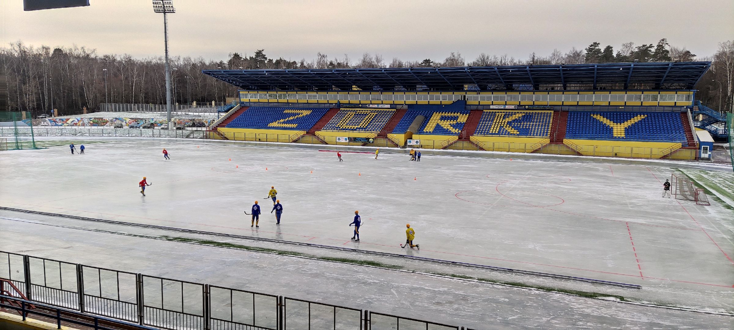 красногорск, лед, каток, коньки,