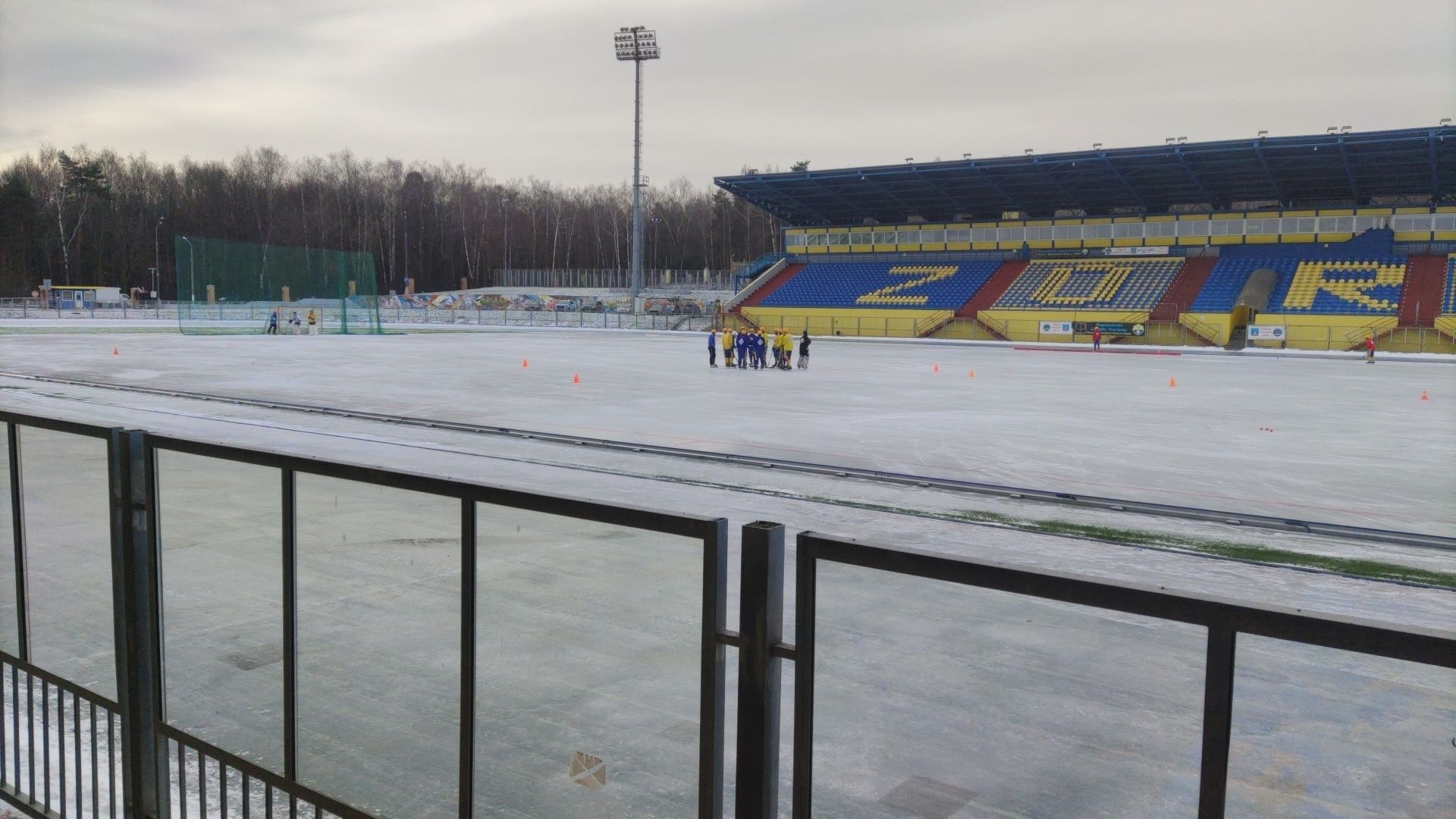 красногорск, лед, каток, коньки,