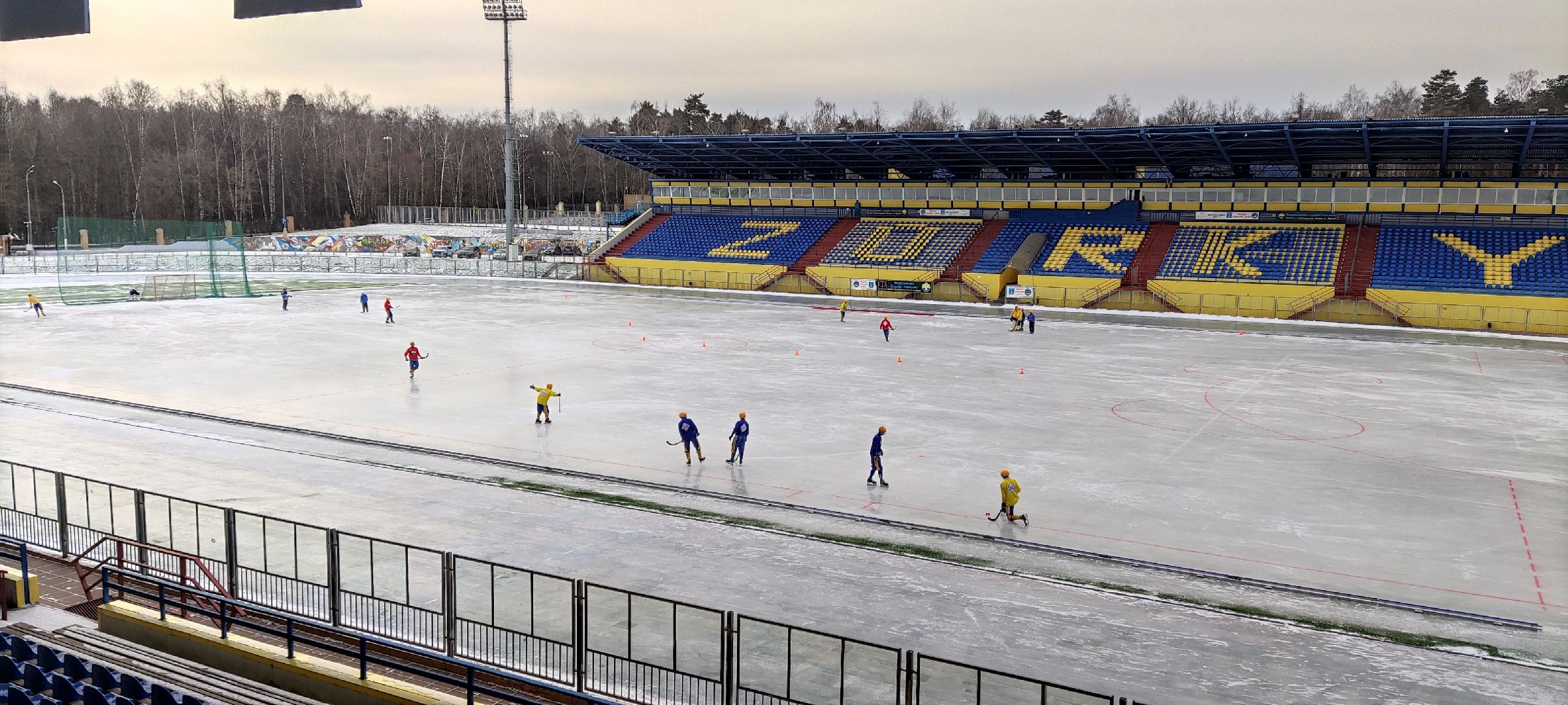 красногорск, лед, каток, коньки,