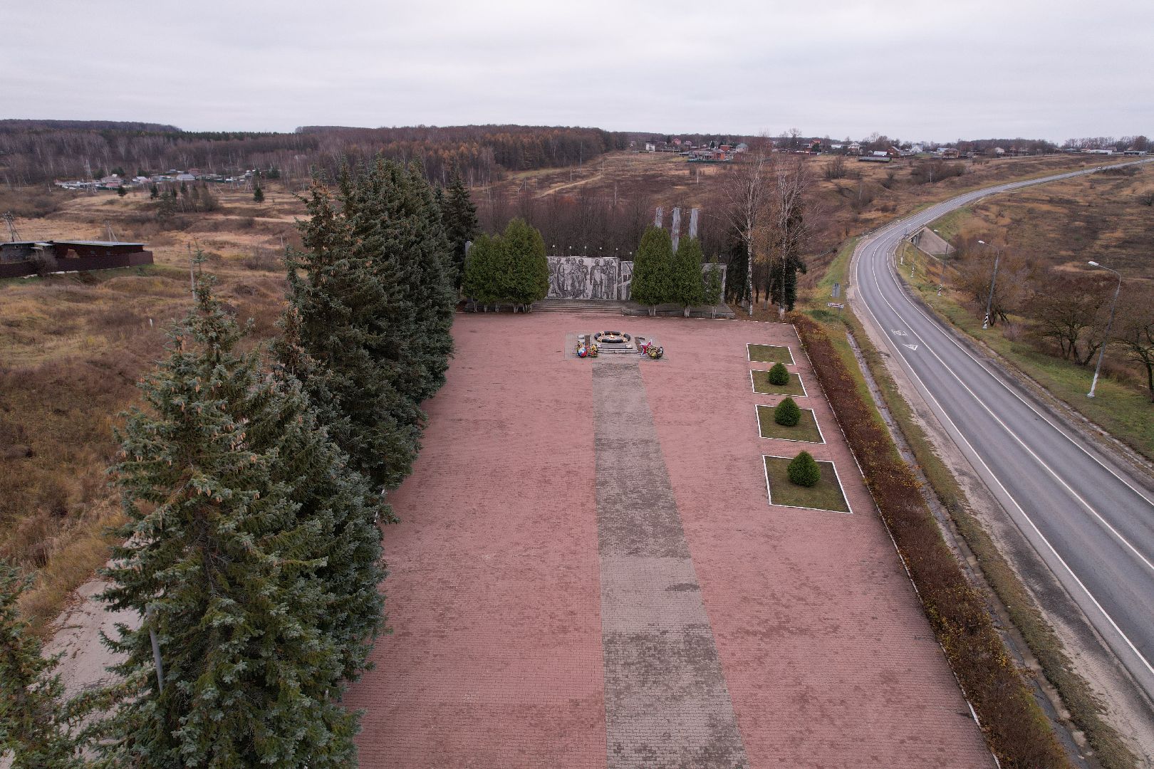 кашира, война, вечный огонь,видео с коптера,