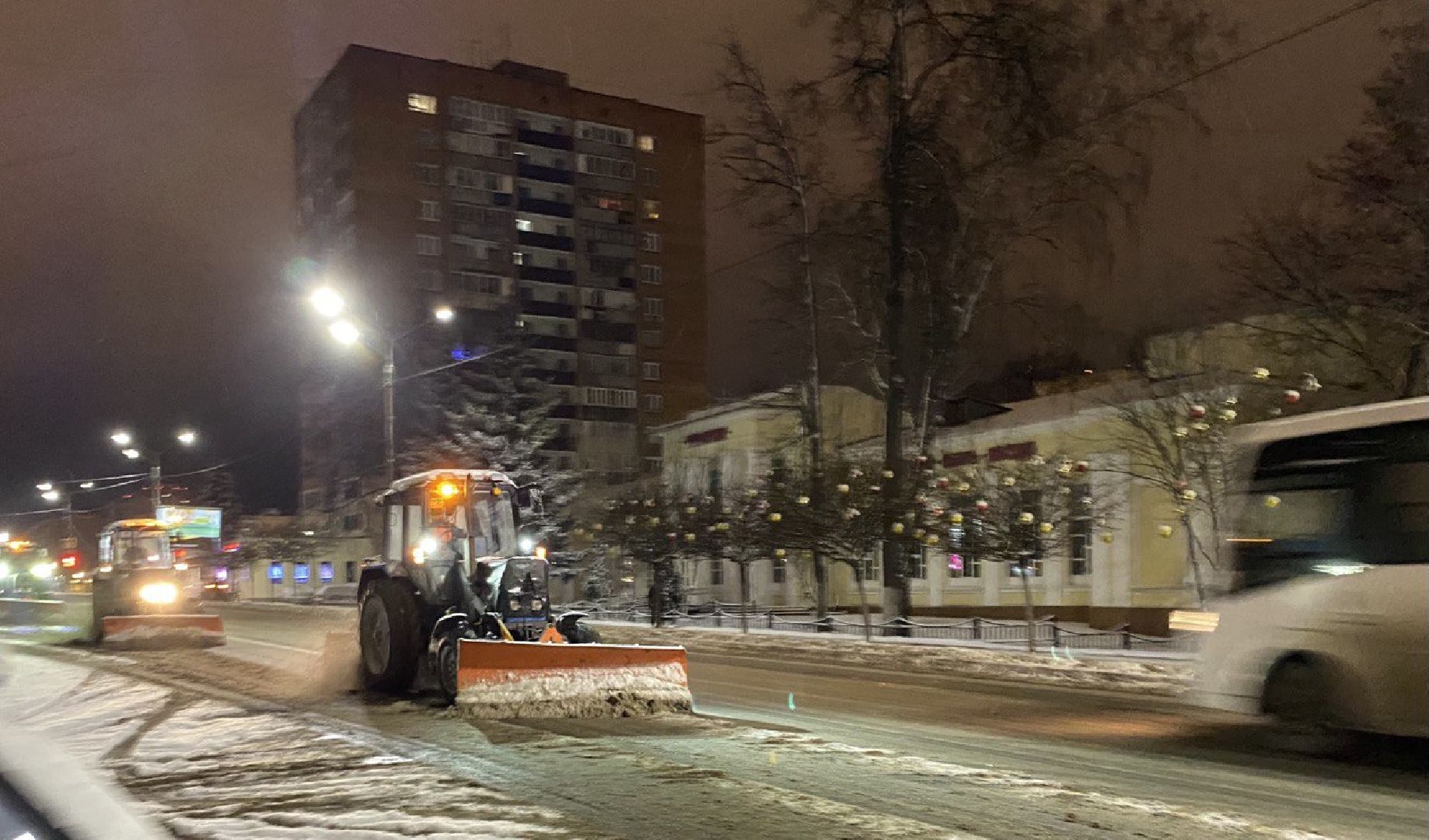 снег, пушкино, благоустройство, уборка снега,