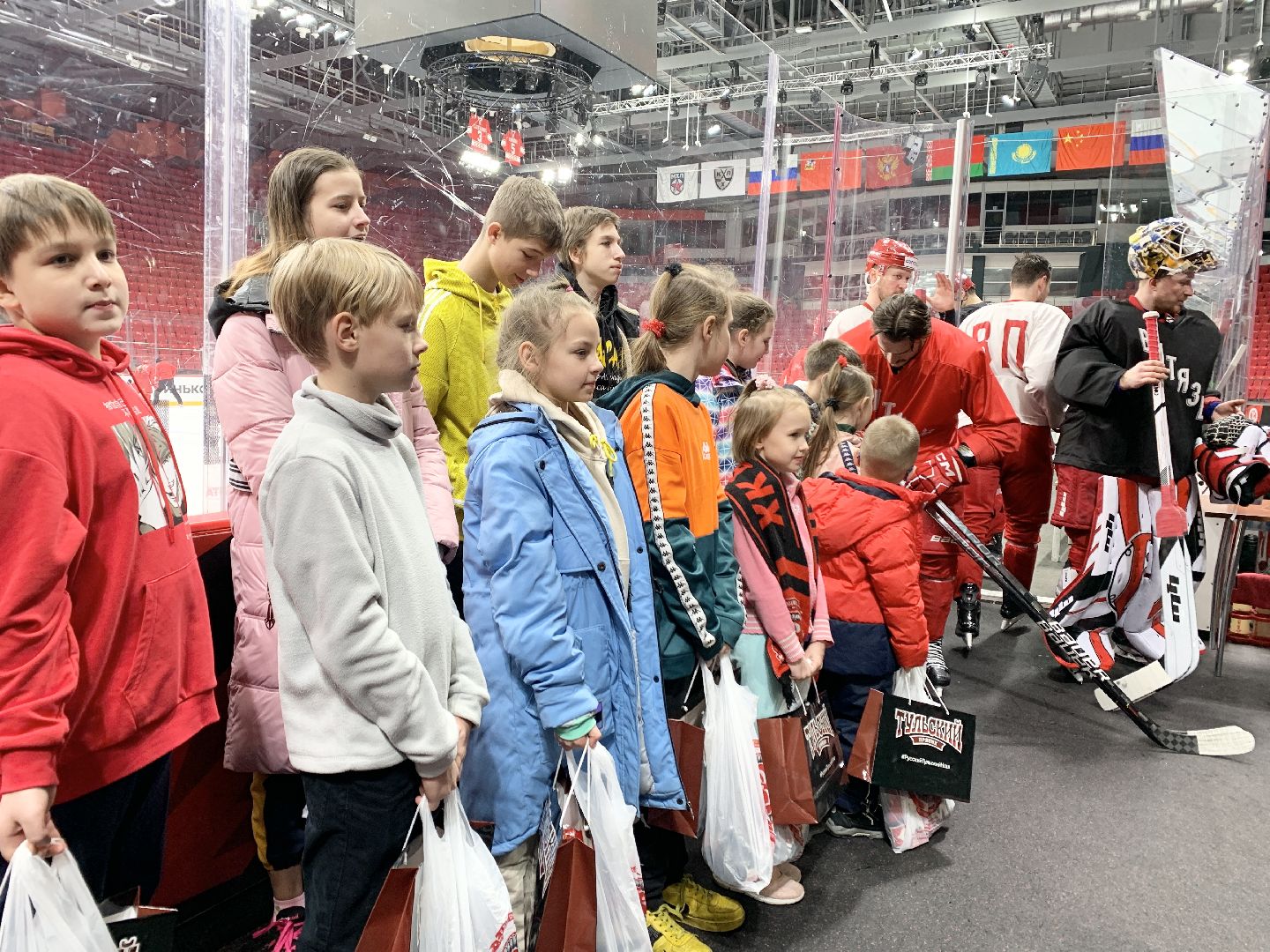 Балашиха, Подмосковье, Спорт, ХК Витязь, Открытая тренировка, СВО, Ледовый дворец Арена-Балашиха,