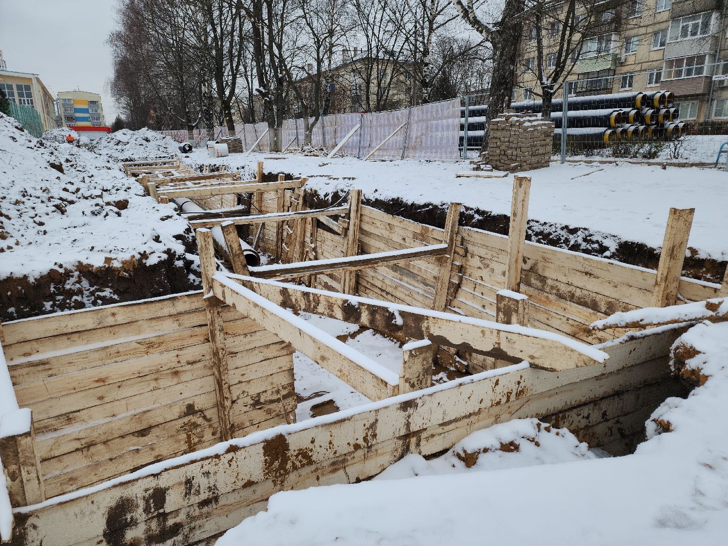 кашира, александр коган, глава, жкх, отопление, теплотрасса, жк березовая роща, трубопровод,