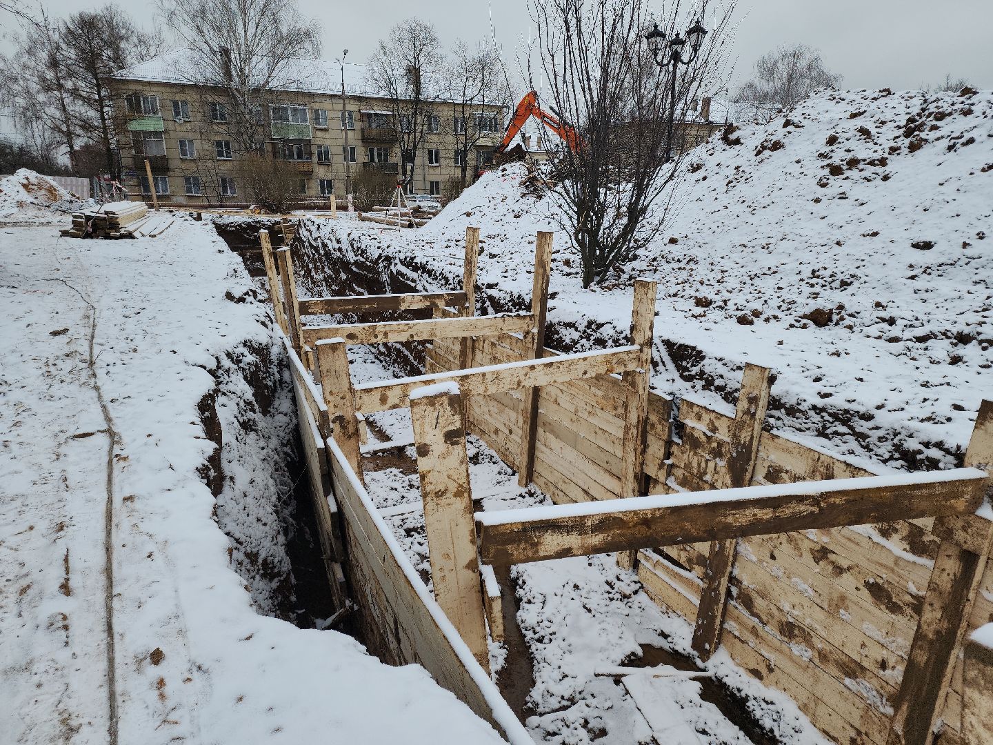 кашира, александр коган, глава, жкх, отопление, теплотрасса, жк березовая роща, трубопровод,