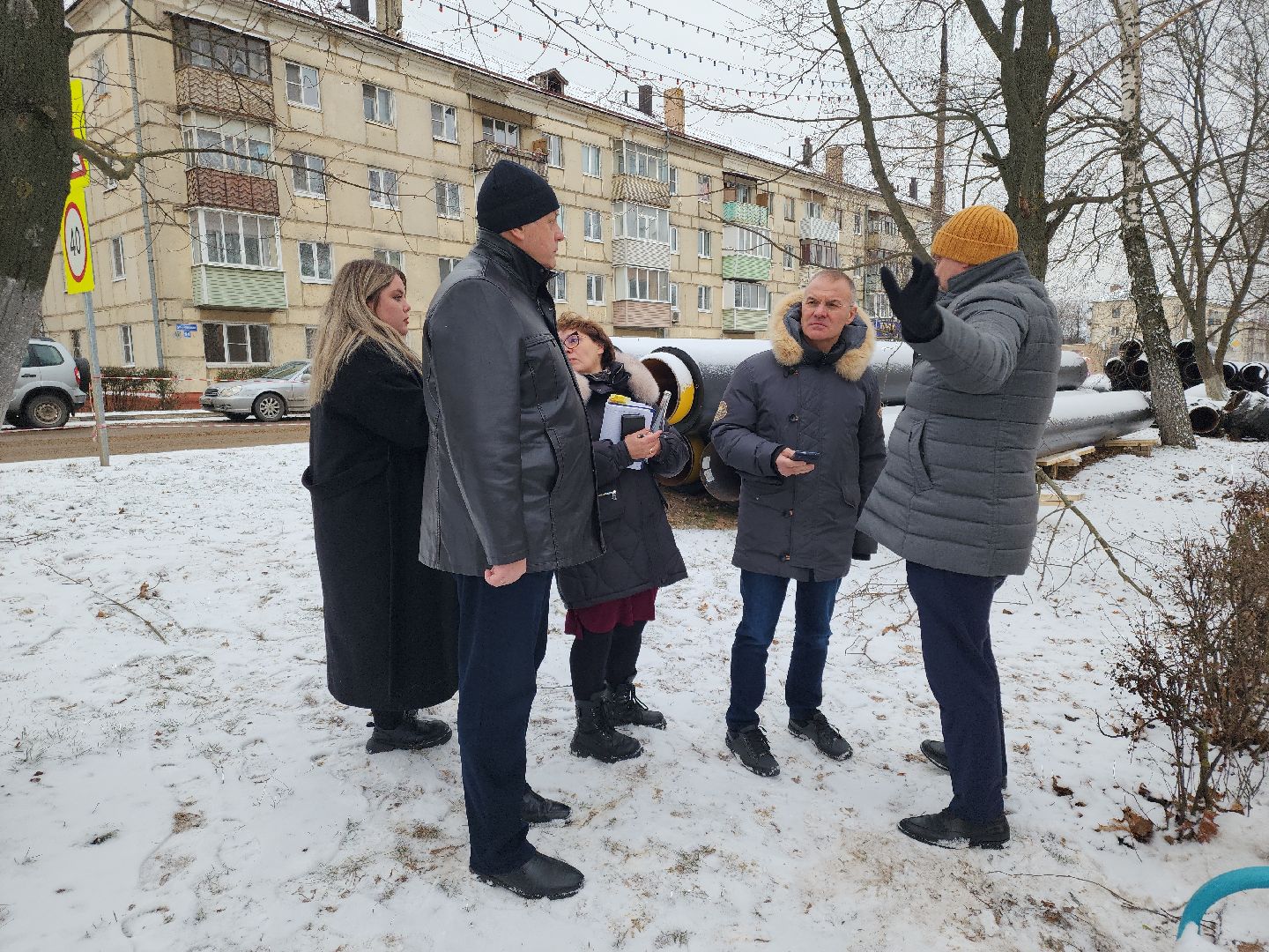 кашира, александр коган, глава, жкх, отопление, теплотрасса, жк березовая роща, трубопровод,