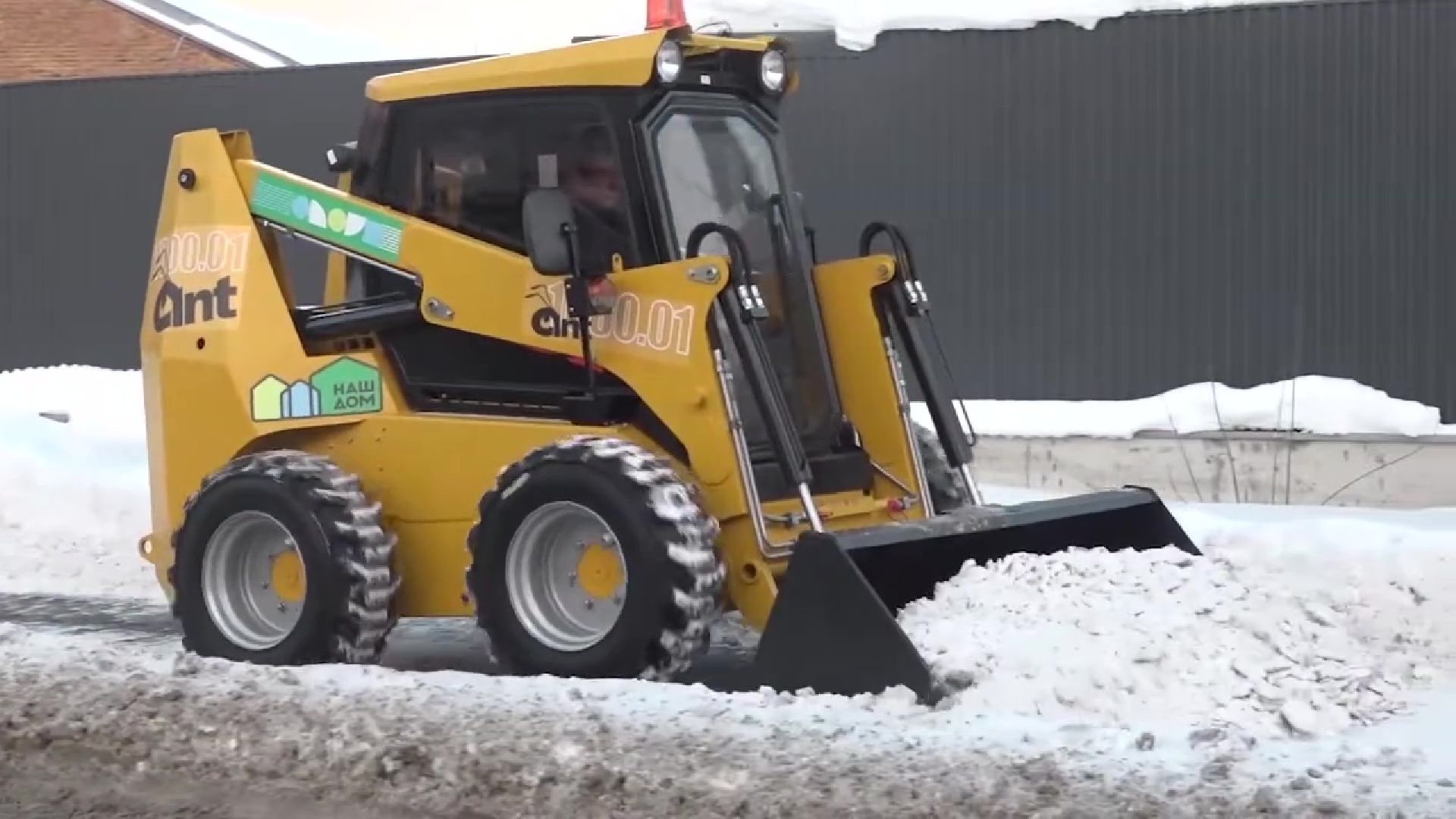 Реутов, ЖКХ, снегуборка, трактор, дворники, техника,