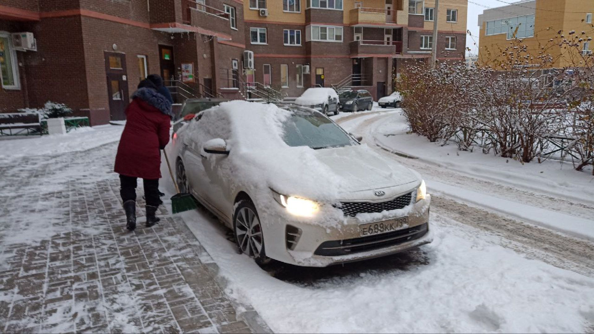 Реутов, ЖКХ, снегуборка, трактор, дворники, техника,