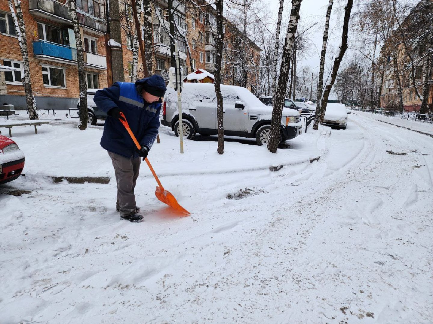 мытищи, рупасово, снегопад, коммунальщики, жкх, дороги, уборка снега, подмосковье,