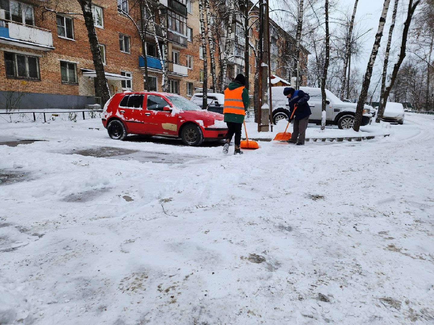 мытищи, рупасово, снегопад, коммунальщики, жкх, дороги, уборка снега, подмосковье,