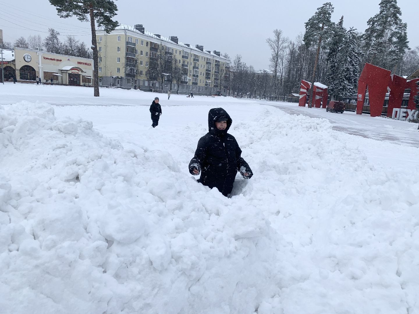 Балашиха, Подмосковье, ЖКХ, Снегопад, Уборка улиц,