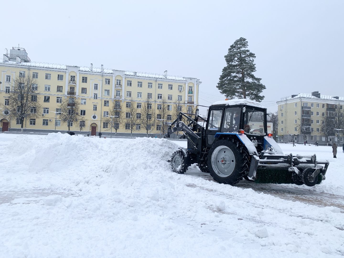Балашиха, Подмосковье, ЖКХ, Снегопад, Уборка улиц,