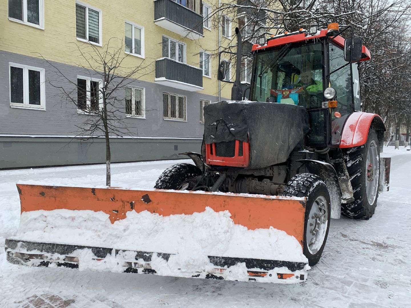 Балашиха, Подмосковье, ЖКХ, Снегопад, Уборка улиц,