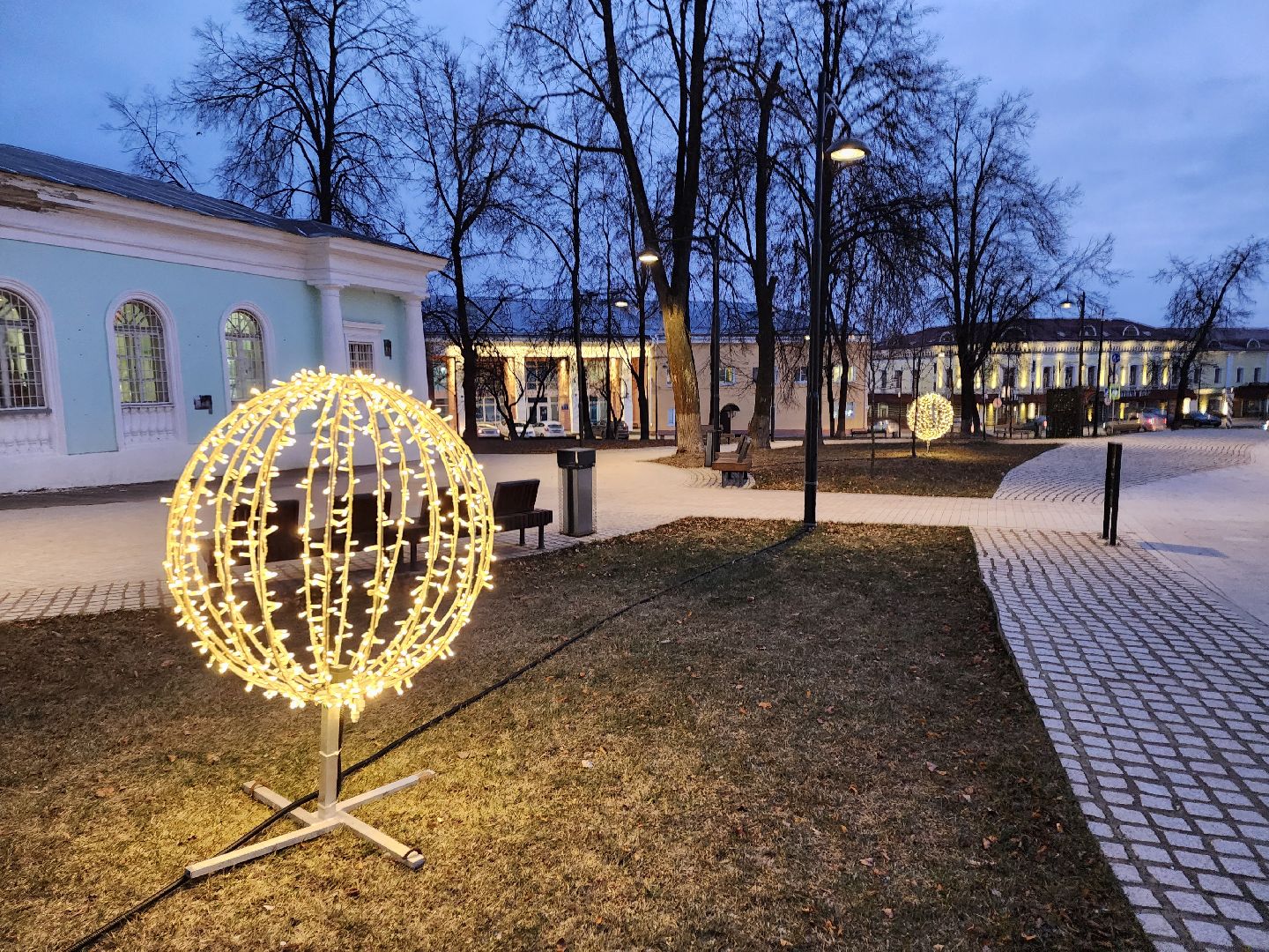 серпухов, подмосковье, иллюминация, новый год,