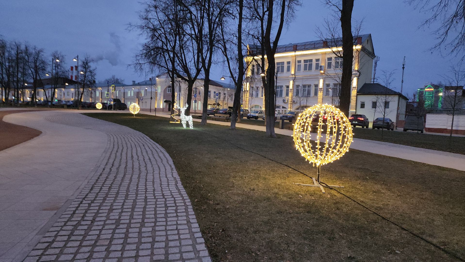 серпухов, подмосковье, иллюминация, новый год,