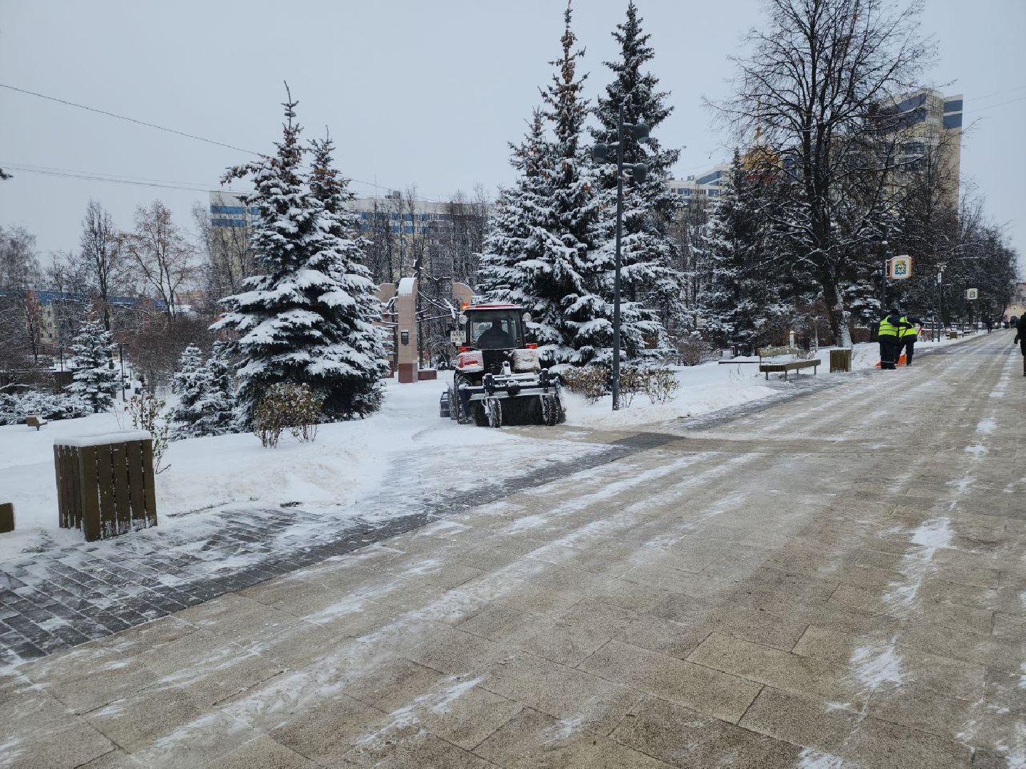 снегопад, коммунальные службы, механизация, уборка дорог, уборка снега,