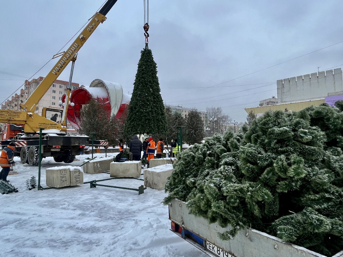 наро-фоминск, новый год, новогодняя елка, наро-фоминский городской округ, благоустройство, зима в подмосковье,