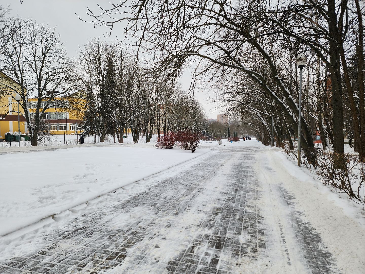 воскресенск, снег, уборка снега, снегопад, техника, дороги,