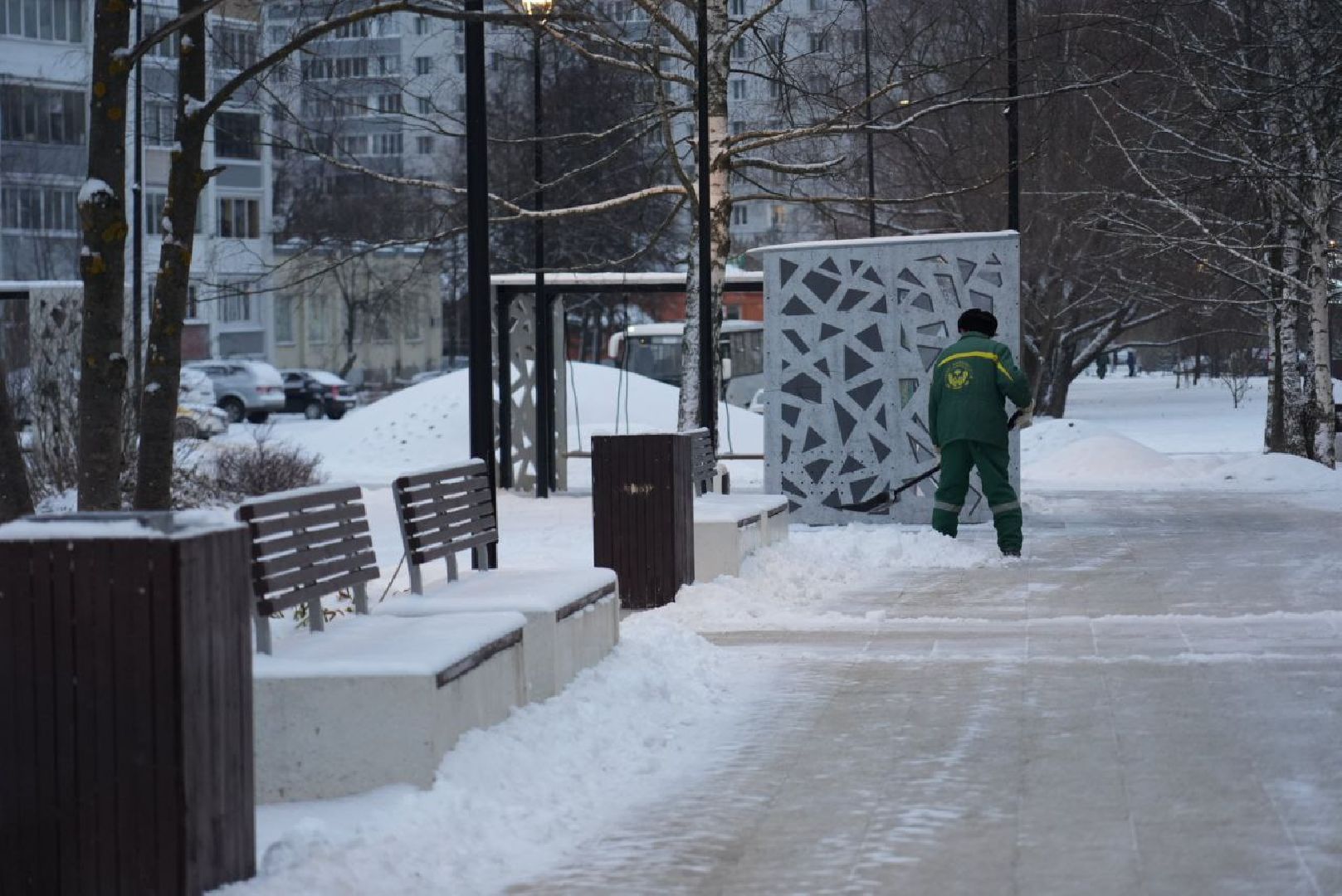 Сергиев Посад, Непогода, Стихия, Уборка, Коммунальные службы, Благоустройство,