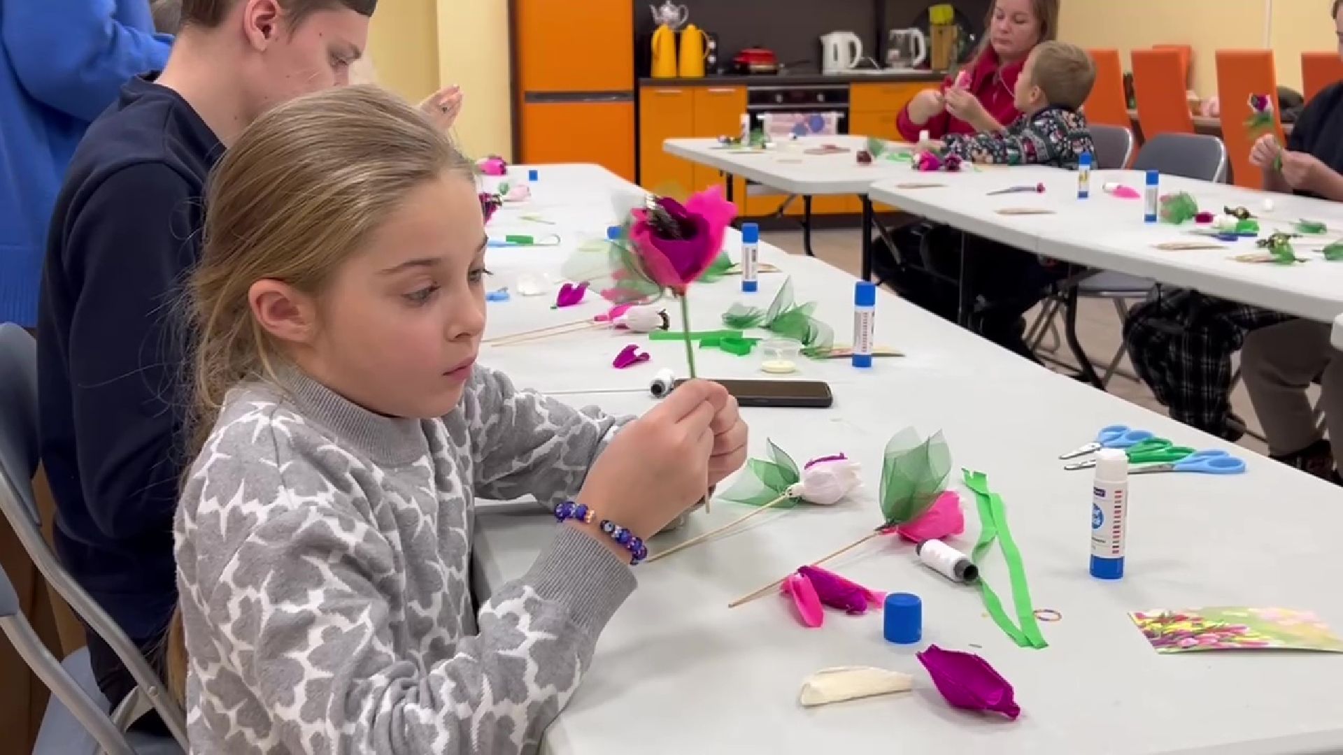 Реутов, Мамин день, праздник, подарок своими руками, цветы,