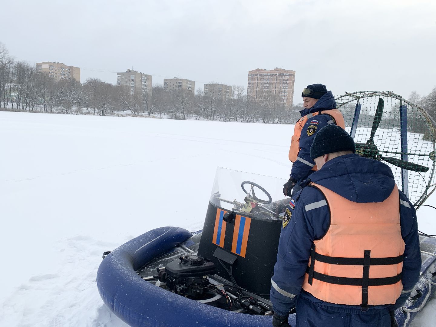 Балашиха, Подмосковье, Общество, тонкий лед, Мособлпожспас, Рейды на водоемах, Река Пехорка,