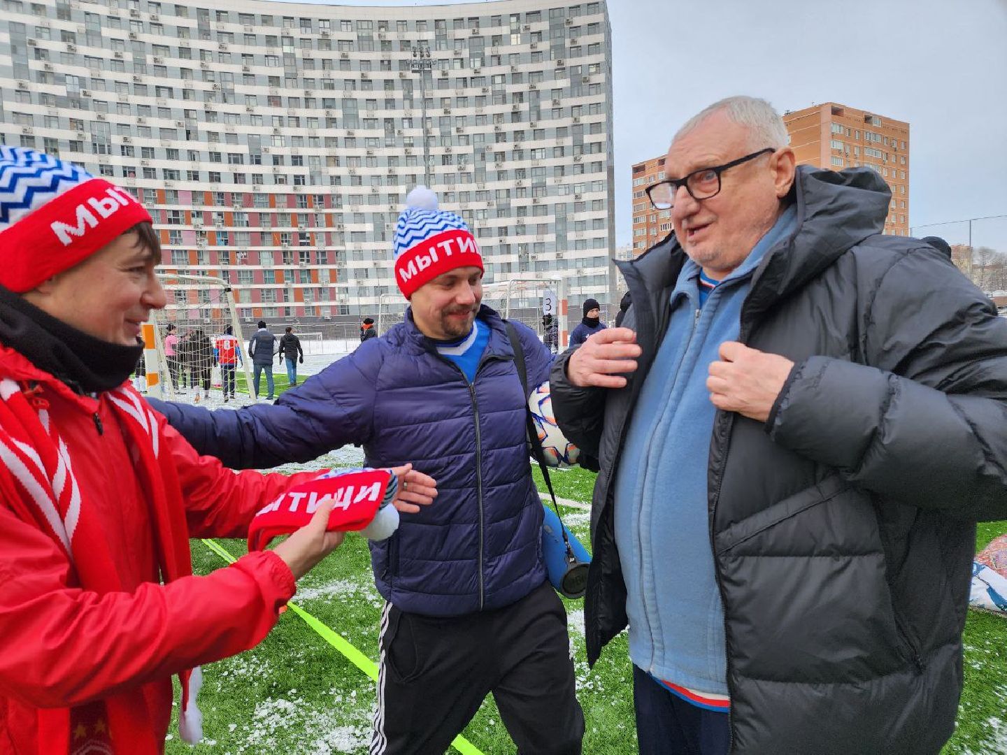 мытищи, спартак, Дмитрий Аленичев, Юрий Гаврилов, футбол, Стадион Дмитрия Аленичева, Илья Цымбаларь, Игорь Нетто, Федор Черенков,
