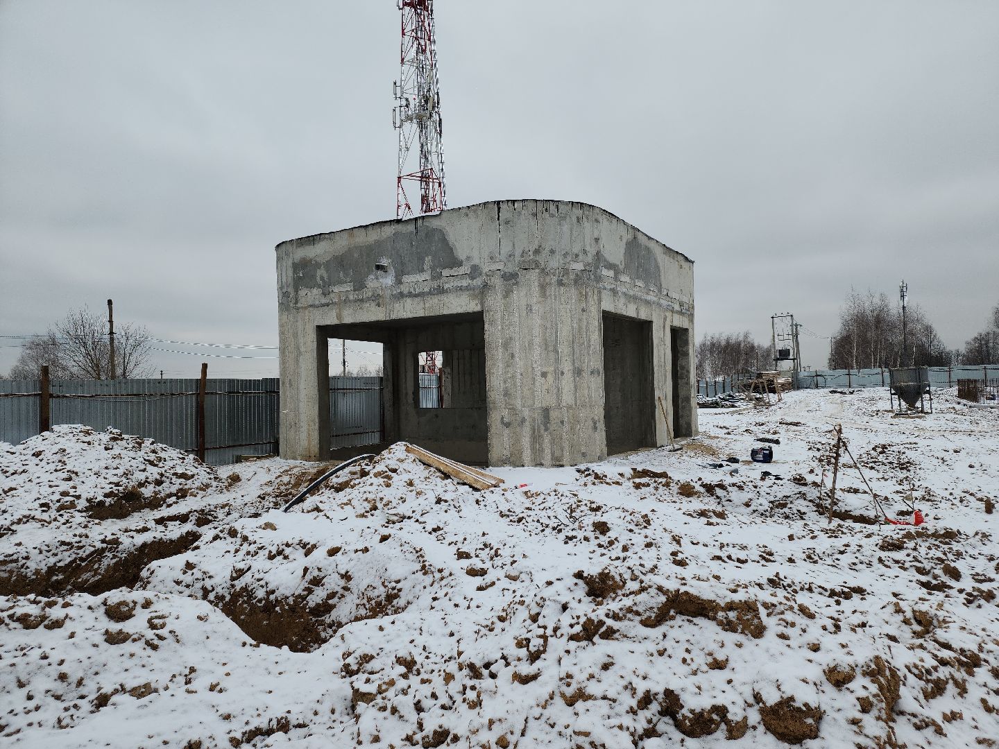 кашира, овд, строительство, новое здание, монолитное, современное, котельная, спортзал,