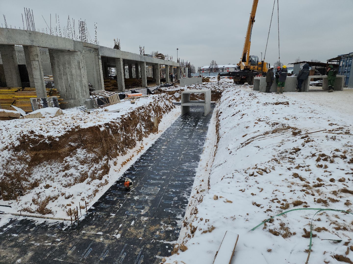 кашира, овд, строительство, новое здание, монолитное, современное, котельная, спортзал,