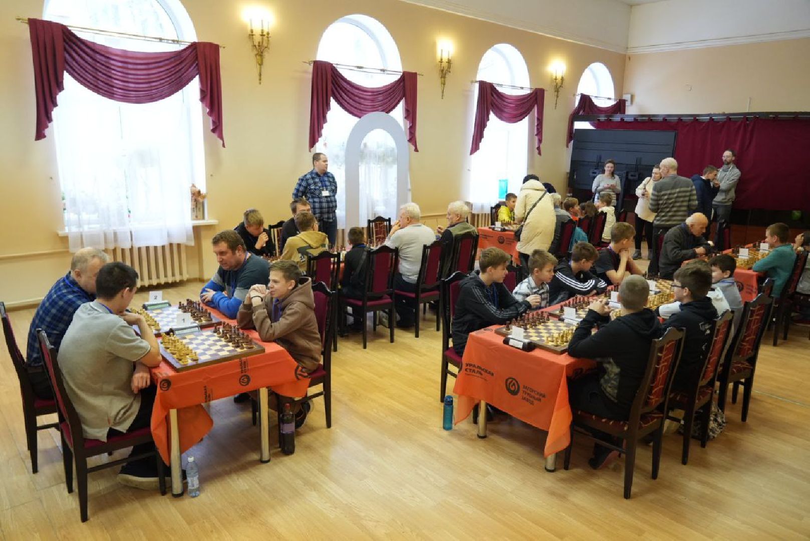 Сергиев Посад, Загорский трубный завод, ЗТЗ, спорт, Дети, Шахматы, Шахматный турнир,