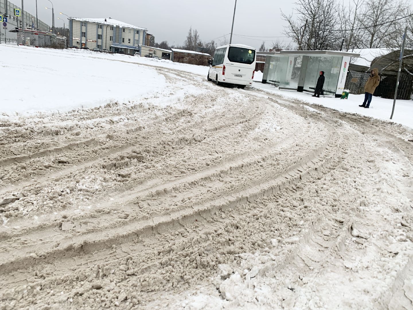 Балашиха, Подмосковье, Снегопад, Черная метель, ЖКХ, Дороги, Зима в Подмосковье,