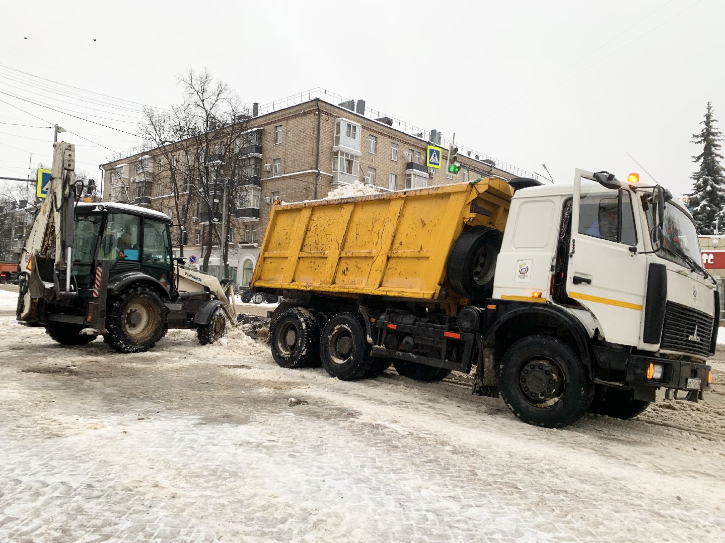 Балашиха, Подмосковье, Снегопад, Черная метель, ЖКХ, Дороги, Зима в Подмосковье,