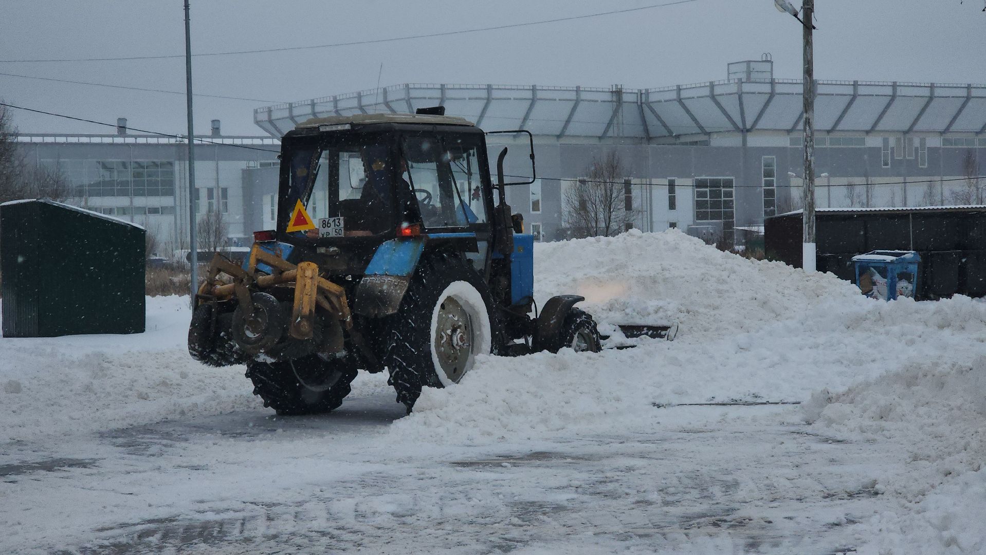 снегопад, коммунальные службы, уборка снега, рузский городской округ, руза, московская область, подмосковье - это мы,