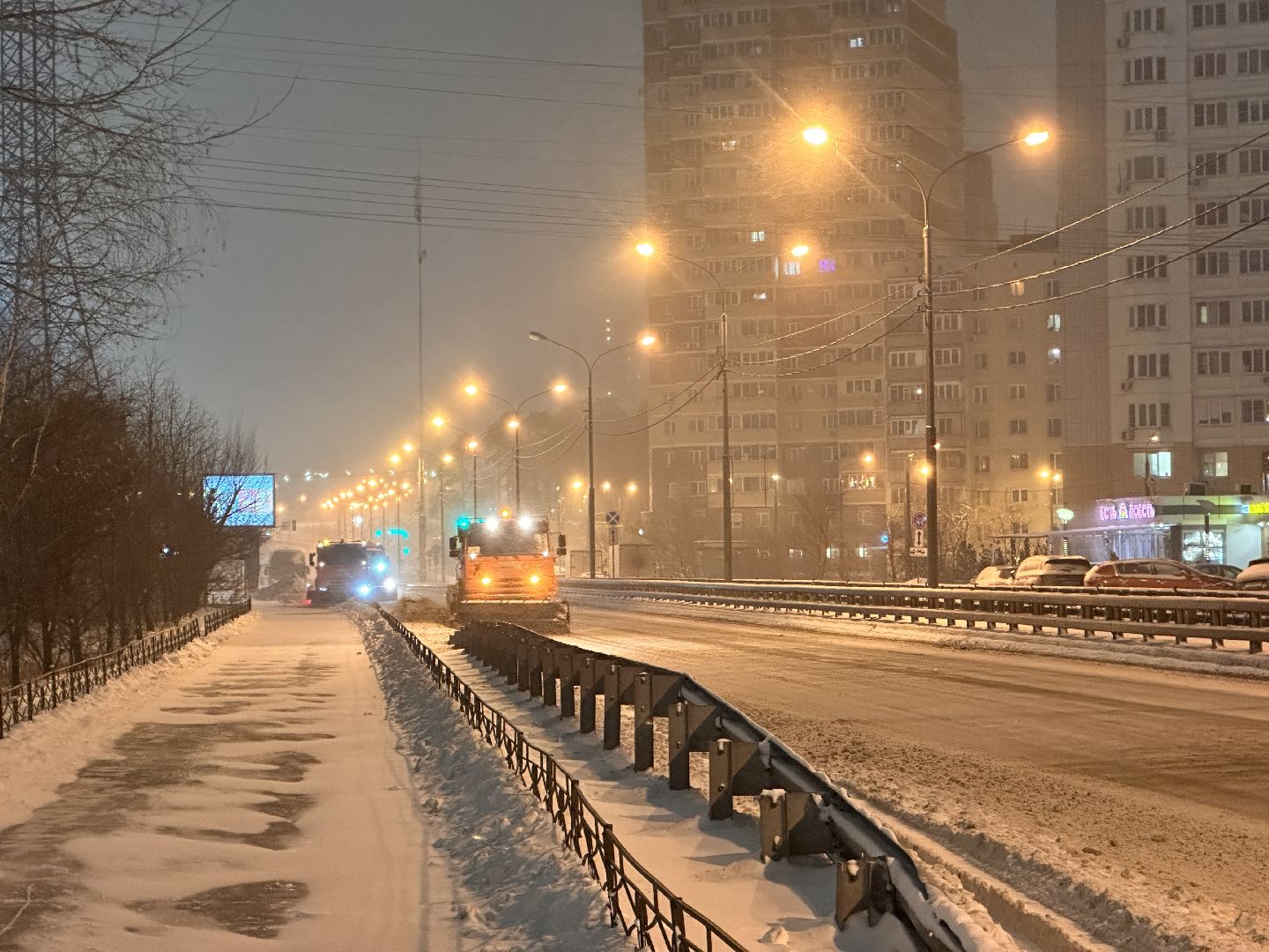 Одинцово, Черная метель, зима в подмосковье, дороги подмосковья,