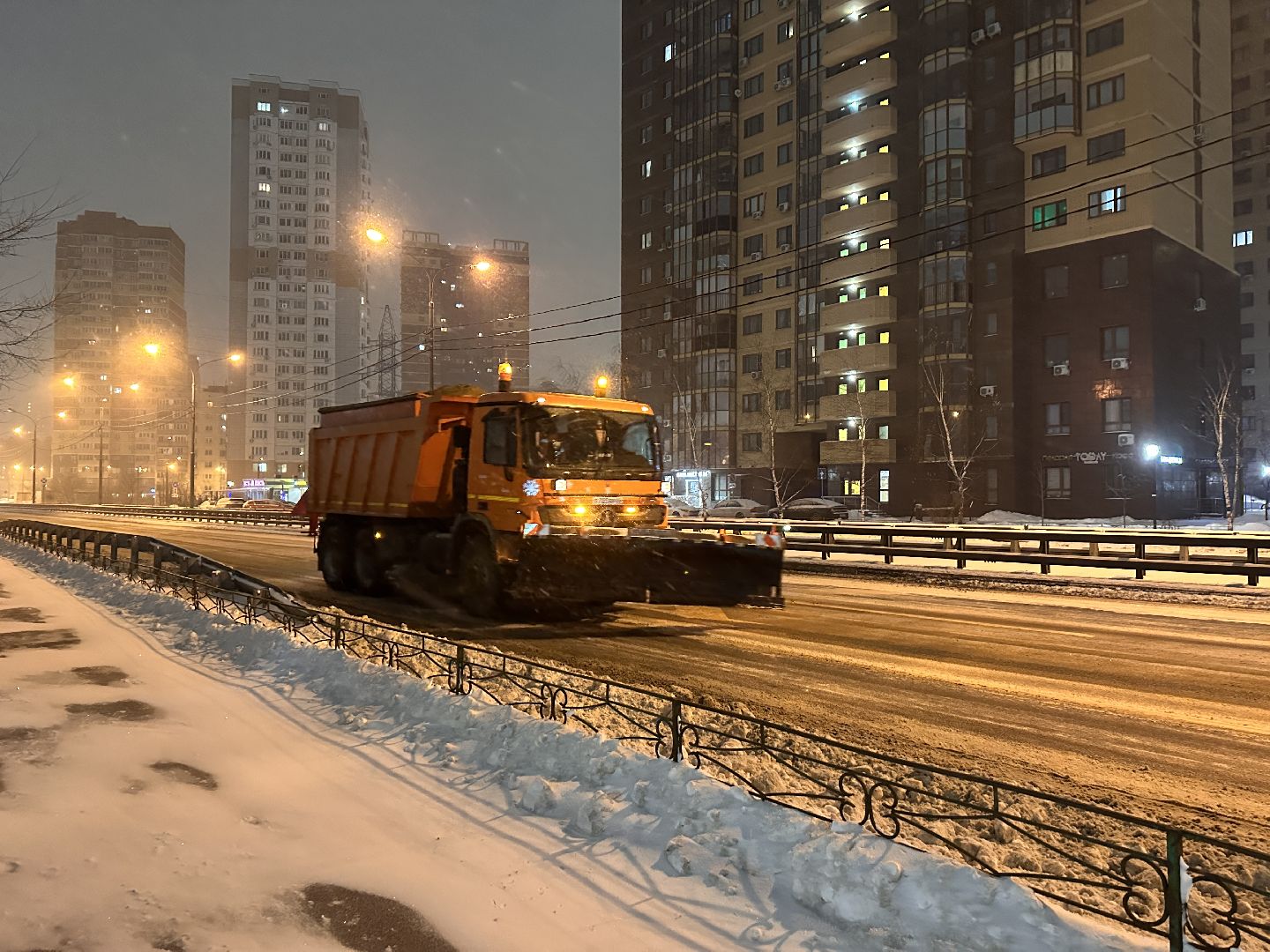 Одинцово, Черная метель, зима в подмосковье, дороги подмосковья,