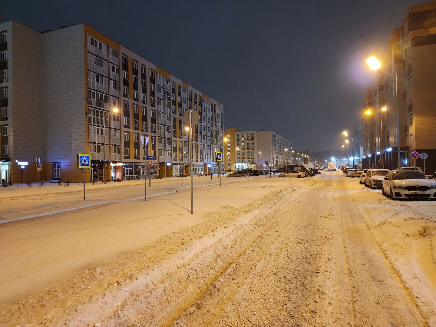Снег, Снегопад, ликвидация последствий непогоды, Нахабино,