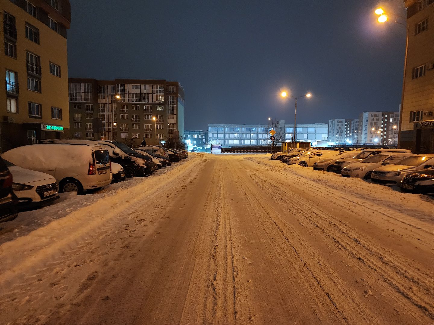 Снег, Снегопад, ликвидация последствий непогоды, Нахабино,