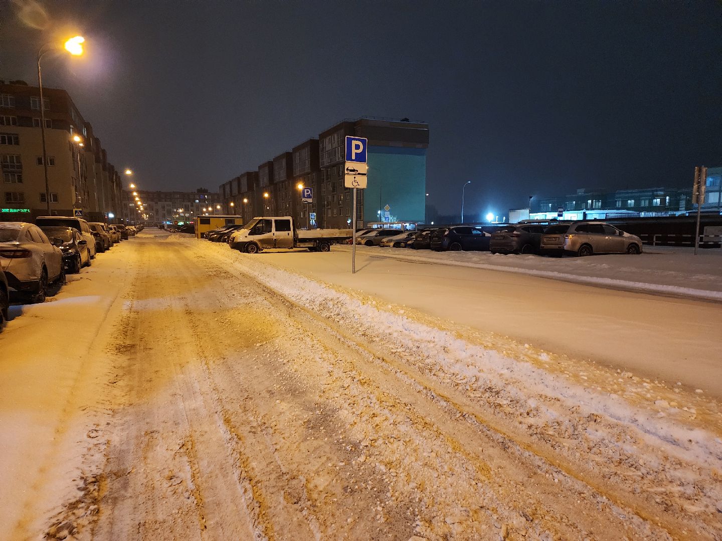Снег, Снегопад, ликвидация последствий непогоды, Нахабино,