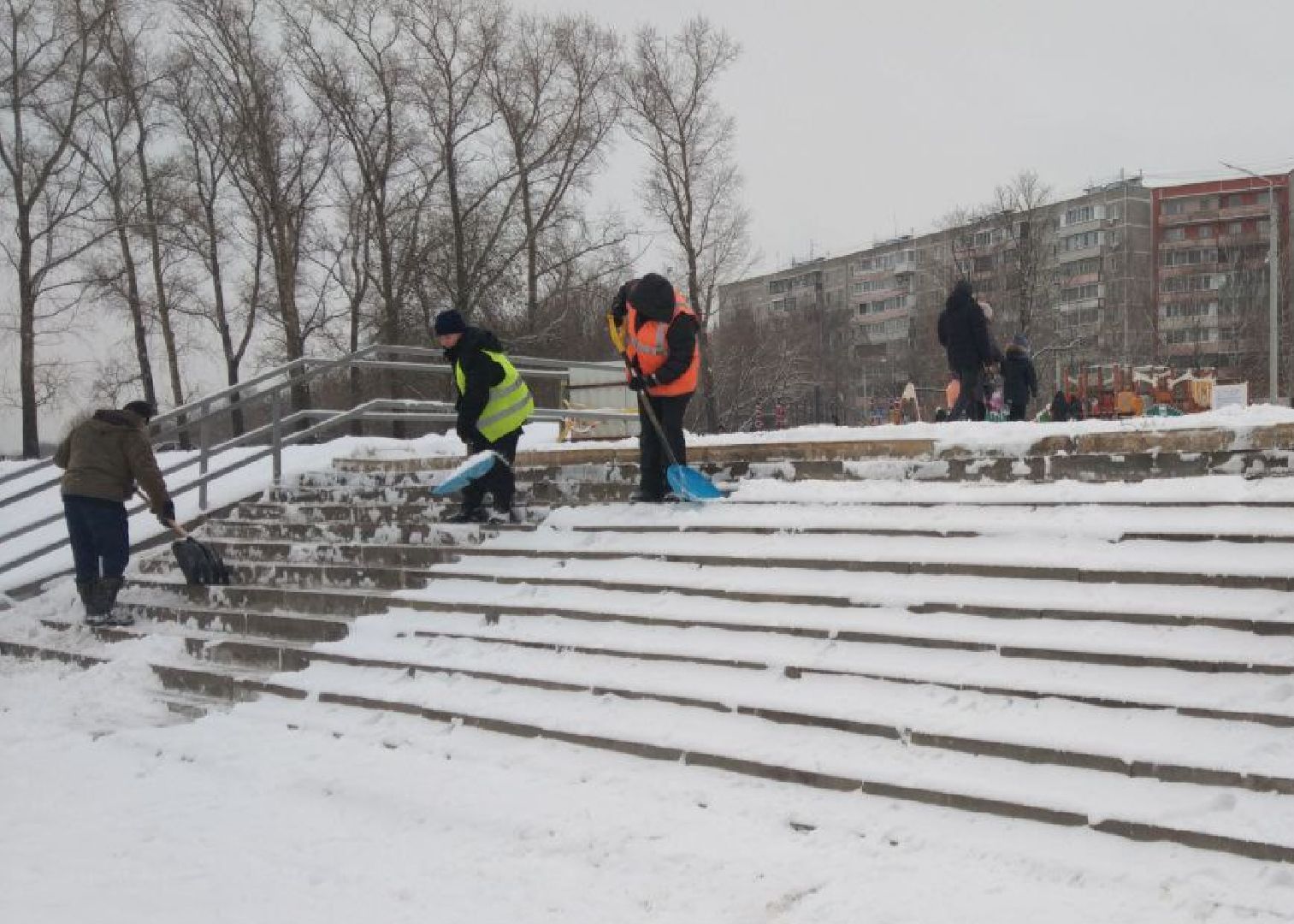 воскресенск, благоустройство, жкх, дороги, снегопад, уборка снега,