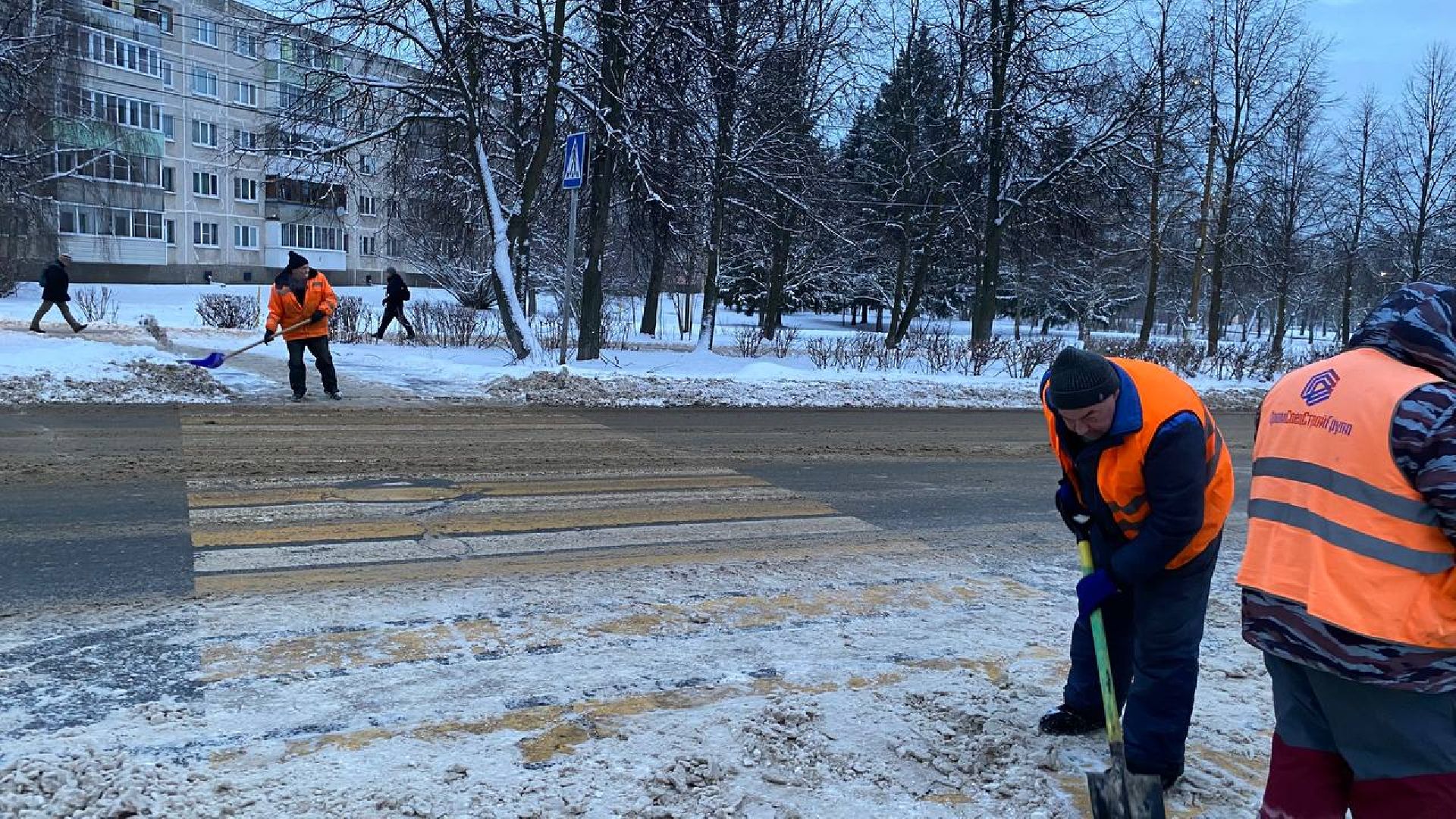воскресенск, благоустройство, жкх, дороги, снегопад, уборка снега,