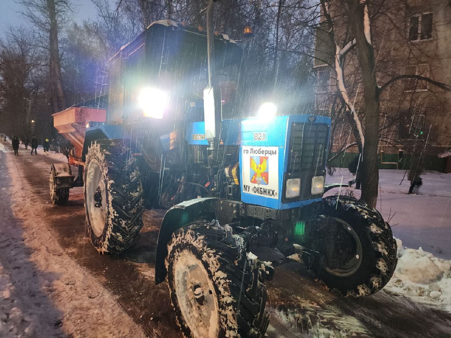 Люберцы, жкх, спецтехника, уборка снега,