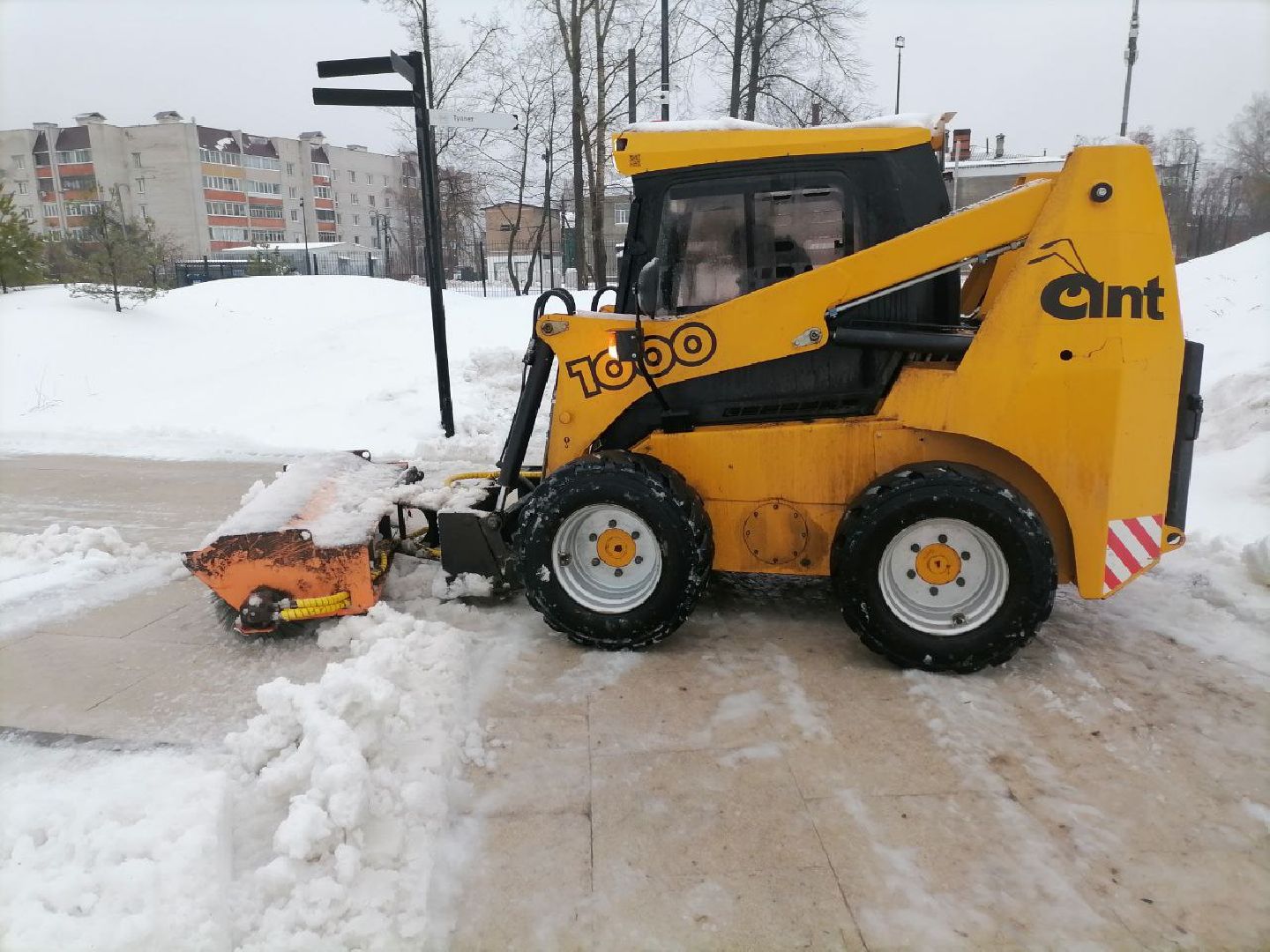 снегоуборка, снегоуборочная техника, ликино-дулево, орехово-зуево,