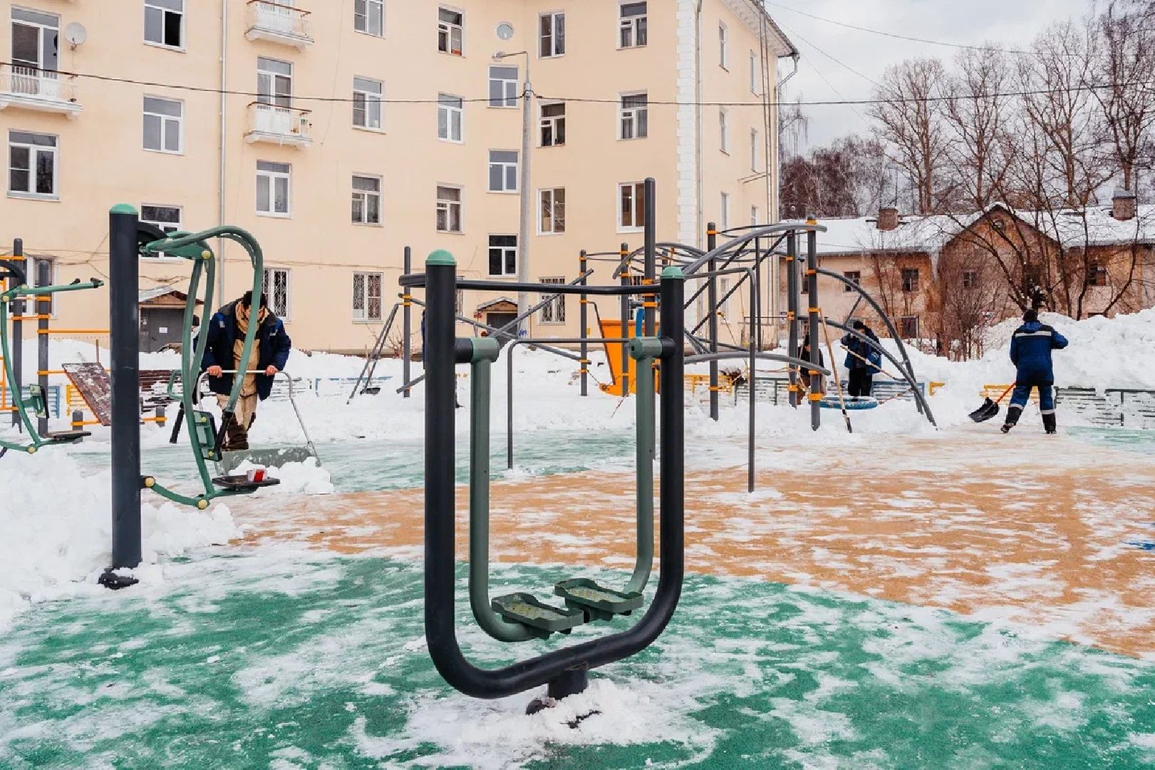 снегоуборка, снегоуборочная техника, ликино-дулево, орехово-зуево,
