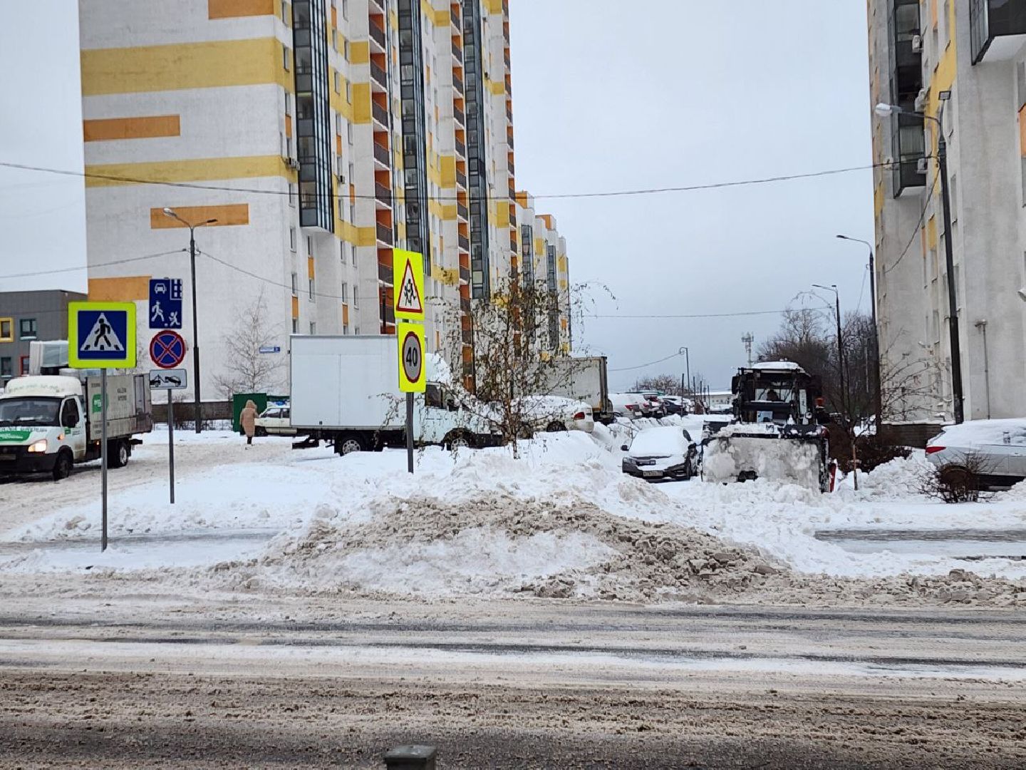 мытищи, снегопад, подмосковье, коммунальные службы, Гололед, жкх, Борьба со снегопадом, черная метель,