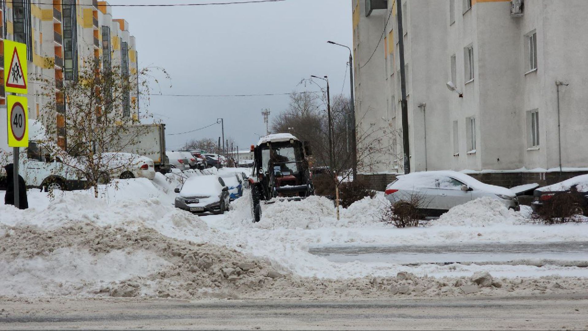 мытищи, снегопад, подмосковье, коммунальные службы, Гололед, жкх, Борьба со снегопадом, черная метель,